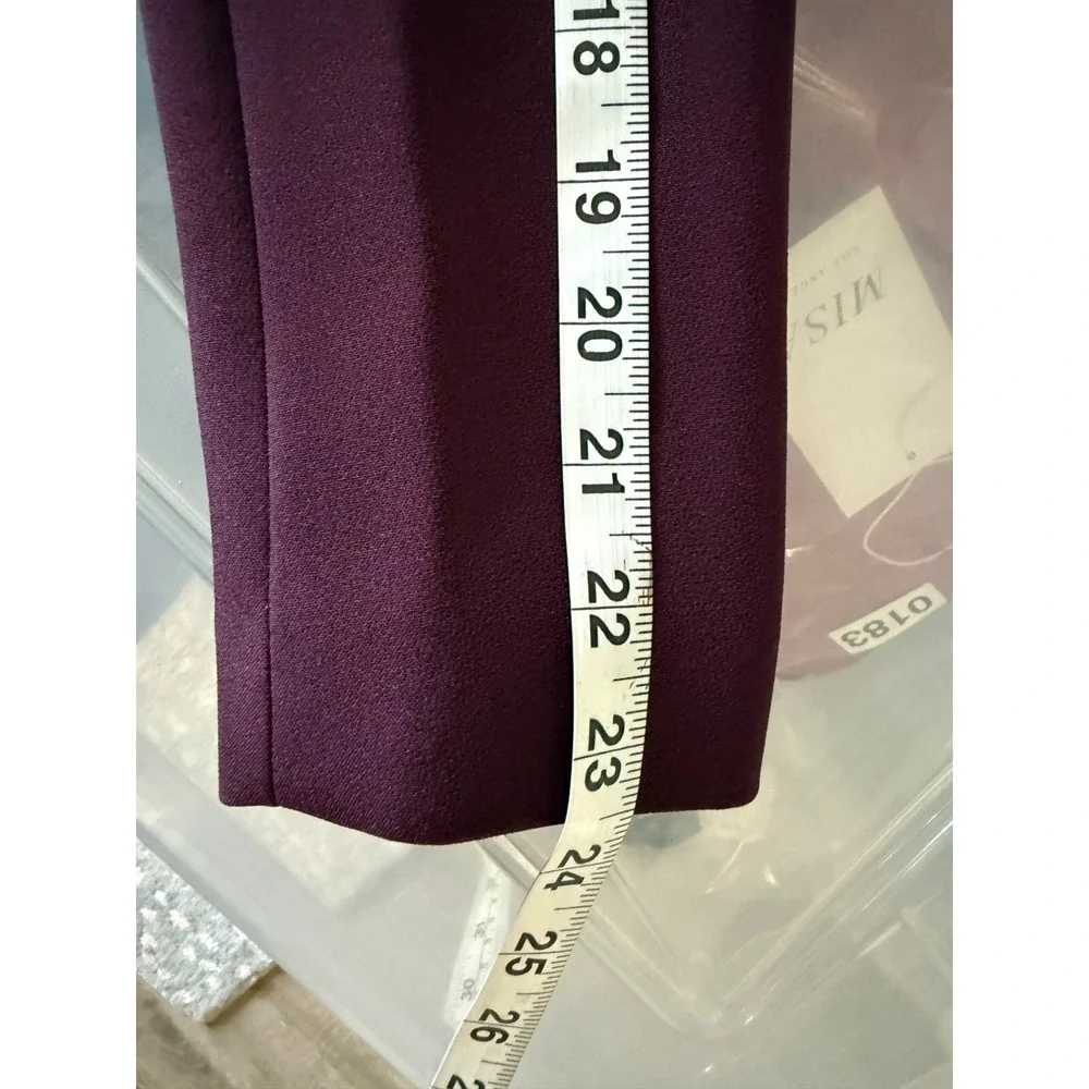 NWT The Kooples Blazer Burgundy Crepe French Designer Size FR/36 US/4